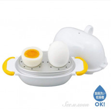 AKEBONO 曙產業 神奇微波煮蛋器 微波溏心蛋.水煮蛋 (2個款)