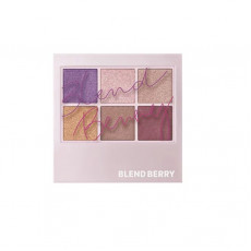 Blend Berry 6色眼影盤 004：紫色色調