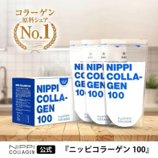 (日本直送平行進口商品) NIPPI 100膠原蛋白肽 (每盒有3包每包有110g)