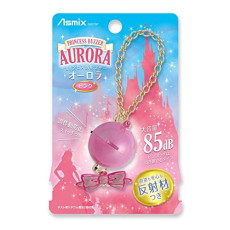 Asmix Princess Buzzer Aurora SOS防狼器隨身警報器鎖匙 粉紅色