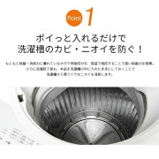 KABITORUNEDO NEO 洗衣機糟消毒殺菌除臭潔淨劑 (綠色 - 滾筒式洗退機) 216g