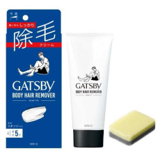 Gatsby 男士專用  減少毛量 溫和脫毛系列 脫毛膏款(連專用海棉) - 適合毛量較多人士 150g
