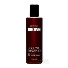 FIOLE QUALUCIA COLOR SHAMPOO BROWN 護色鎖色去黃啡色洗髮水 250ml