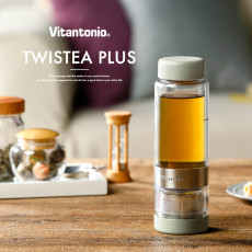 Vitantonio TWISTEA 扭扭泡茶杯 (綠色) 400ml容量