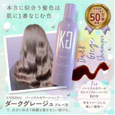 KYOGOKU 洗髮護色護髮 超純水補色護色洗髮水 (DARK GREGE) 200ml