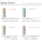 ARIMINO Spice Form 輕鬆打造動感髮型 泡沫定型系列 (綠色Hard) 160g
