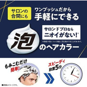 日本製 Salon De Pro Mens Speedy男士用 5分鐘快速染髮泡泡 (Natural Black) 80g