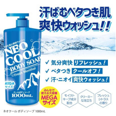 日本製 NEO COOL 清爽涼感淋浴露 1000ml