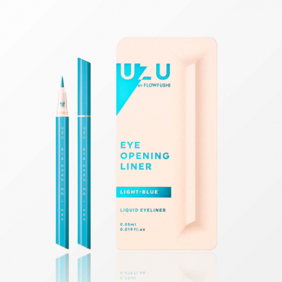 UZU By FLOWFUSH EYE OPENING LINER 八角形彩色眼線液筆 LIGHT-BLUE